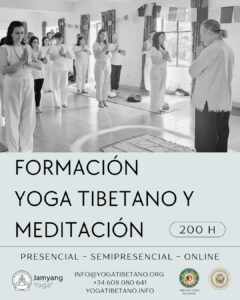 Formación Yoga Tibetano y Meditación